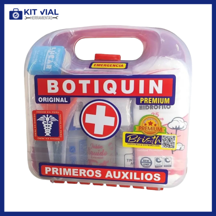 Botiquín de Emergencia Tipo Lonchera para Auto