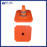 Cono de Seguridad Plegable 32 cm con Doble Cinta Reflectiva - Imagen 2